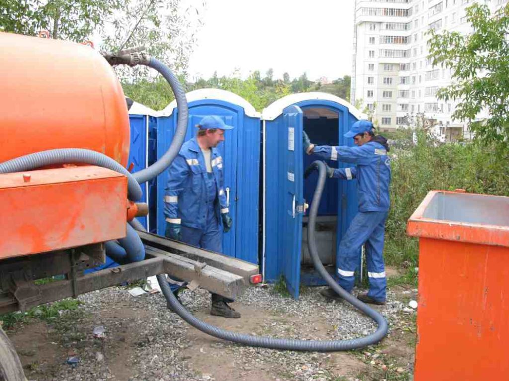 откачка биотуалета